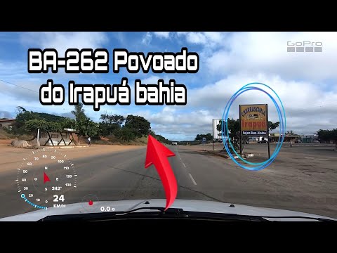 64- BA-262 SENTIDO ANAGÉ-BA, PARAMOS NO IRAPUÁ PARA TOMAR UM CAFÉ, VIAGEM DE CARRO BAHIA 2021