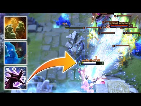 Desolate damage is INSANE [+200 Attack speed Crystal Maiden] Dota 2 Ability draft