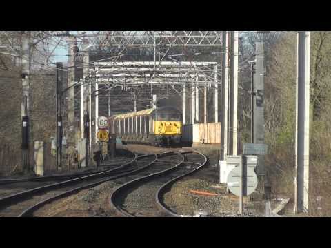 56087 6J37 Carlisle - Chirk logs, 7th March 2014