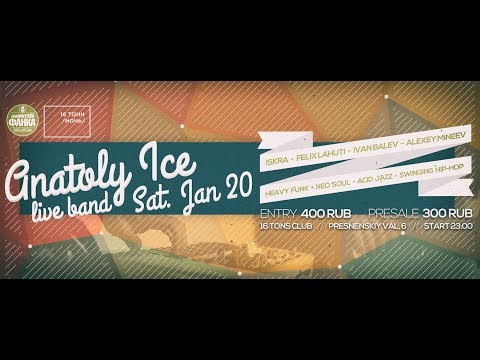 Anatoly Ice Live Band at 16 Tons Club (Moscow)