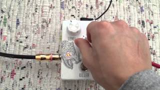 Video thumbnail for TOMKAT KILLER FUZZ by TOMKAT PEDALS