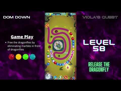 Viola's Quest 🟣🟠🔴 / Level 58 / Dom Down