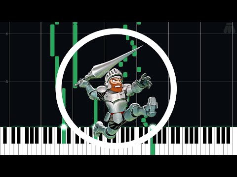 Dance of the Snowy Barrens - Demon's Crest - Intermediate Piano Tutorial