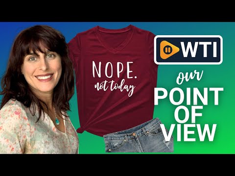 DANVOUY Women's V-Neck Graphic Tops - WTI product video review