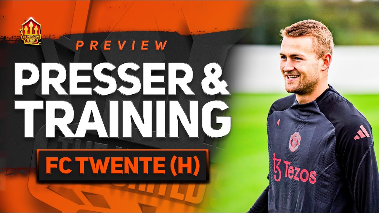 Mazraoui LOVES United! Malacia SPOTTED! Full Open Training and Presser vs FC Twente!