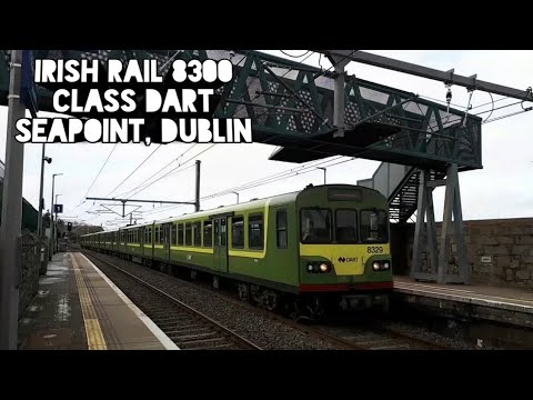 Irish Rail 8300 Class Dart Train Number 8329 - Seapoint, Dublin
