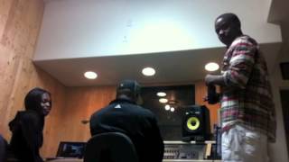 Lance Somerville in the studio