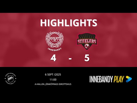 20250906 | Highlights Hovslätts IK - Nykvarns IBF