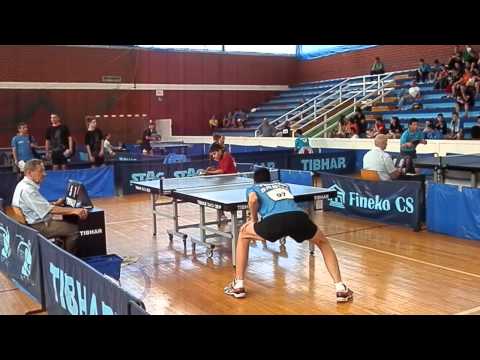 BALKAN TABLE TENNIS   Stefan Todorov (BUL) 3 - 0  GRBIC Nikola (SRB)