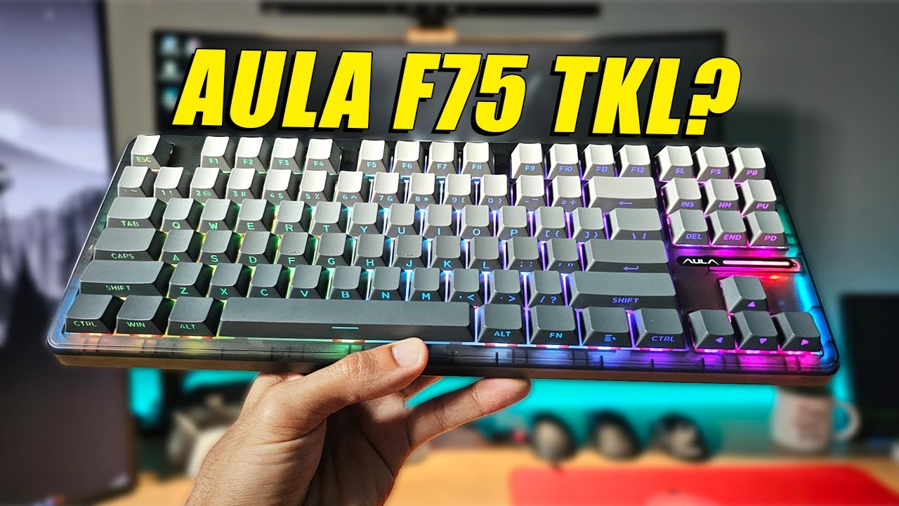 BELEZA e QUALIDADE em um só TECLADO! - AULA F87 PRO WIRELESS - Review PT-BR
