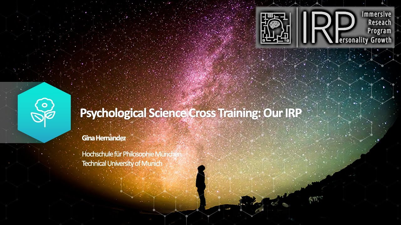 IRP Teaching Session 1 - Introduction to the Cross-Training, Dr. Gina Hernandez