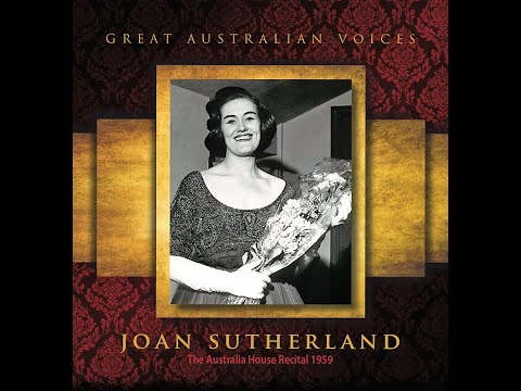 Joan Sutherland - Australia House recital 1959
