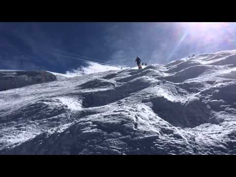 Perrine Laffont Ski de Bosses à Zermatt