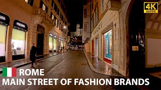 Walking Tour - Exploring Via Condotti: Rome’s Most High Fashion Shopping Street!