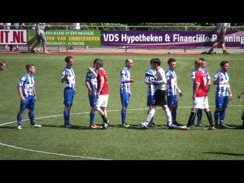 Nacompetitie: Almkerk-Nivo Sparta (4-2, Nivo Sparta wint na strafschoppen)