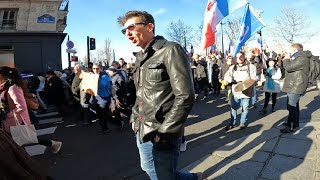 Anti-Government Protests in Paris, France