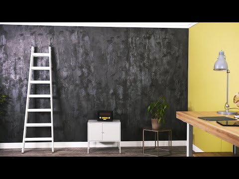 Brillux Creativ Tenero 84 – black steel application technique