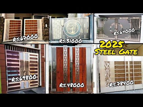 Top 25 Latest (S.S) Stainless steel Gate Design In 2025 With Price ...