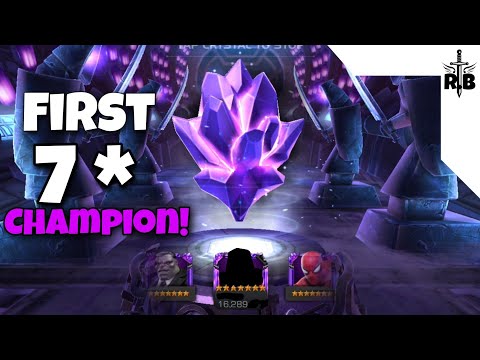My First Ever 7 Star Champion In MCOC🥳 || 7Star Crystal Opening