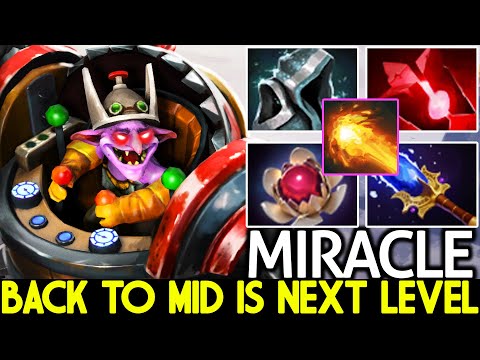 MIRACLE [Timbersaw] M-God Back to Mid is Next Level Unstoppable Dota 2