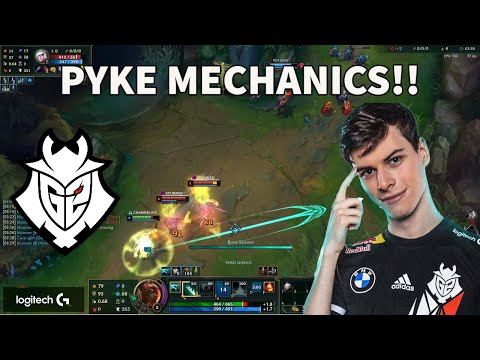G2 Targamas Shows Off His INSANE MECHANICS On PYKE!!!