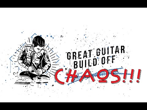 Great Guitar Build Off 2021 - 'Chaos' - Demo at End! - Making a Custom Electric Guitar from Scratch