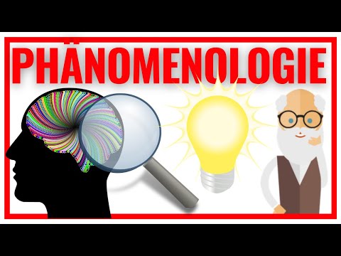 Phänomenologie nach Husserl (einfach erklärt)  📚