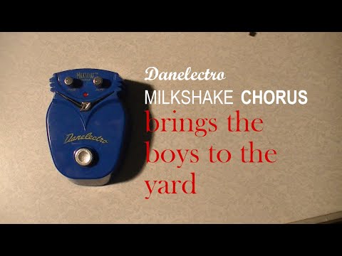 Danelectro Milkshake Chorus DJ-7 Food Series 2000s - Blue image 8
