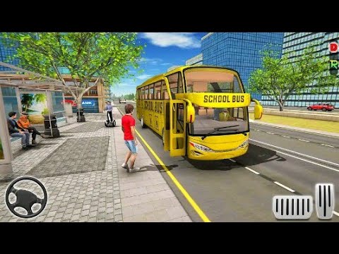 City High School Bus 2018 Driving Simulator | Transport Children To School PRO