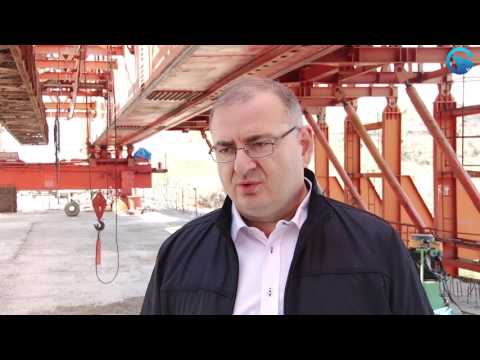 ქობულეთის შემოვლითი გზის მე-2 მონაკვეთზე ახალი ტექნოლოგიით შენდება საქართველოში  ერთ-ერთი ყველაზე გრძელი - 1180 მეტრიანი ხიდი