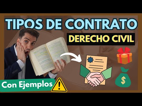 ➡️ TYPES OF CONTRACTS: What are they? 【Everything explained easily, with examples】