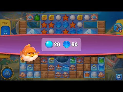 Fishdom. Hard Level 2453