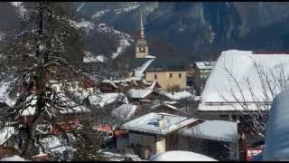 preview picture of video 'Le village de Cordon sous la neige (Haute-Savoie)'