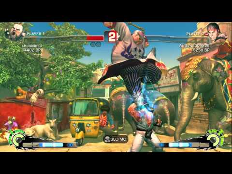 Air [Ryu] vs chobixinco [Rufus] SSF4 Japanese Online Ranked Matches - TRUE HIGH-DEF