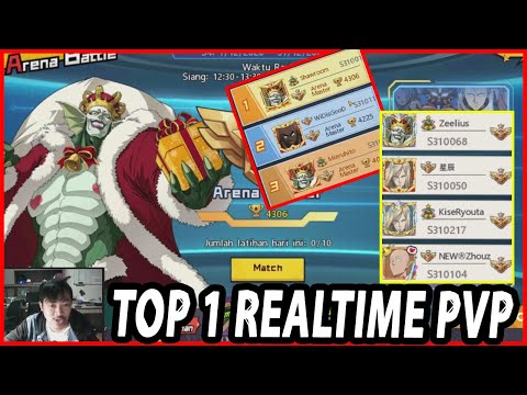 🔥🔥TOP RANK REALTIME PVP [RANK1] DI SERVER GLOBAL [SHAWROOM OR ZEELIUS] - ONE PUNCH MAN:The Strongest