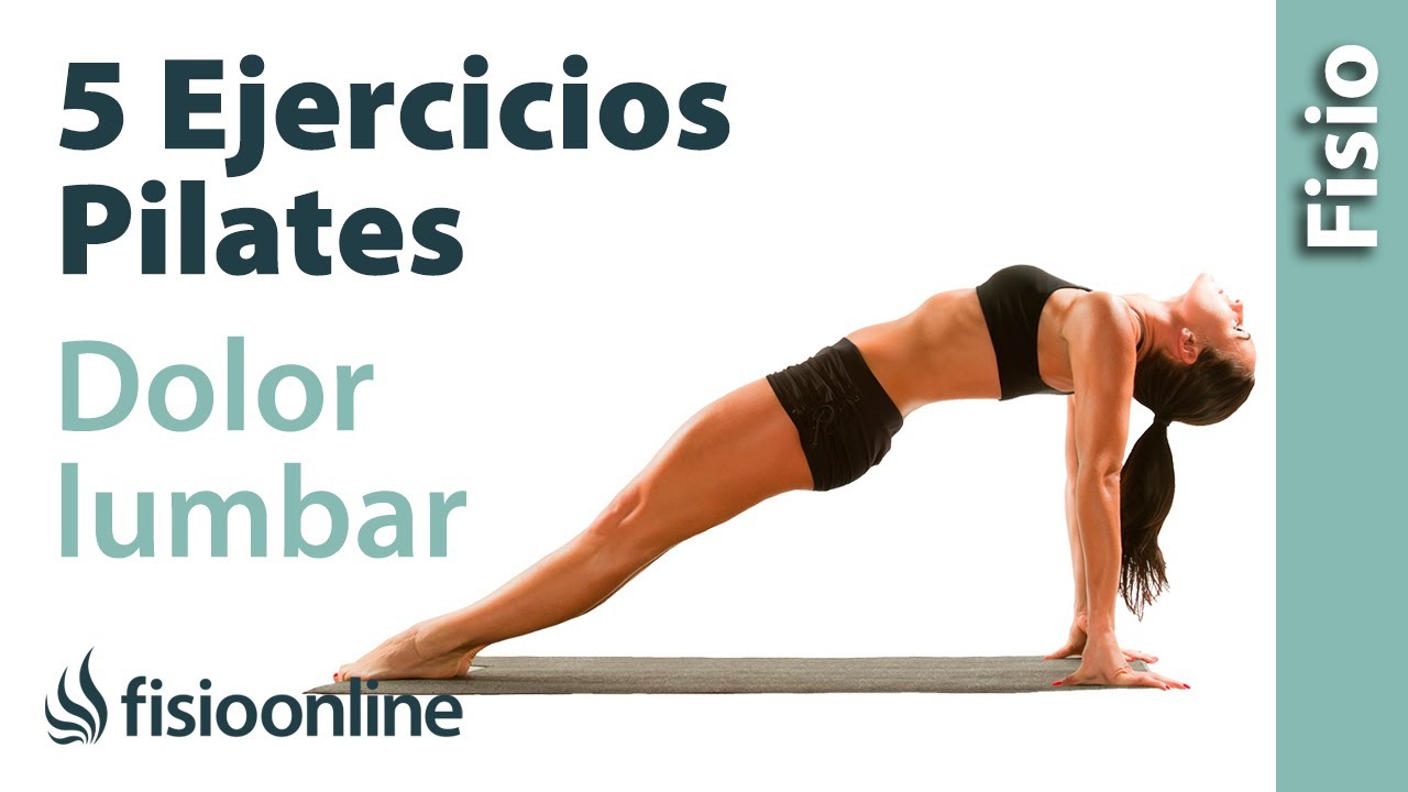 5 ejercicios de Pilates para dolor lumbar