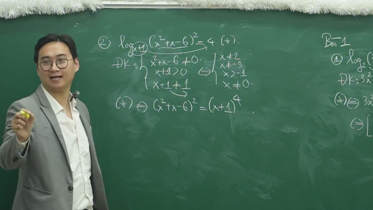 PHƯƠNG TRÌNH LOGARIT