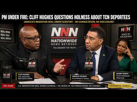When Will Holness Come Clean About The TCN Deportee Deal With The USG? Cliff Hughes Grills 1PM!