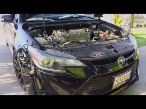 SCION TC STRAIGHT PIPED EXHAUST HEADERS, CARVER REAR MUFFLER/ACCELERATION/STARTUP/ EXHAUST SOUND