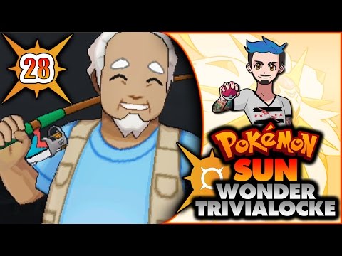 28 | THAT'S NOT A FISHING ROD IN MY POCKET | Pokémon Sun Wonder Trivialocke