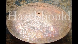 Video thumbnail for Istanbul Mehmet 18" Turk Flat Ride Sizzle 1672gs by Hazelshould Drums & Cymbals