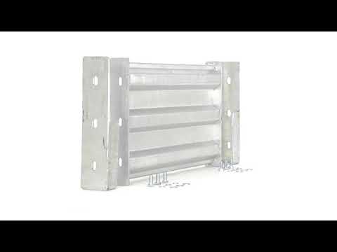 GR-F3R Galvanized Steel Structural Guard Rails