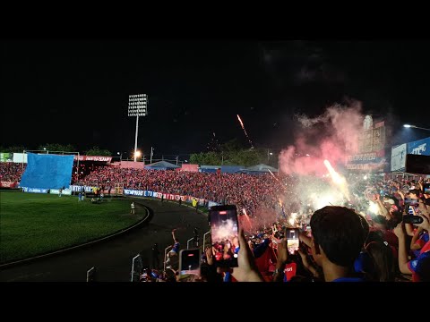 "Recibimiento | CD. Fas vs Municipal Limeño | Semifinal Vuelta. ❤️" Barra: Turba Roja &bull; Club: Deportivo FAS &bull; País: El Salvador