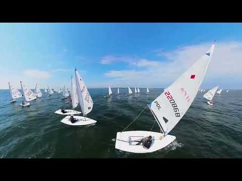 Race day 3 video highlights - 2023 ILCA 6 Youth Europeans