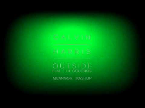 Calvin Harris feat  Ellie Goulding - Outside (McAngor Mashup)