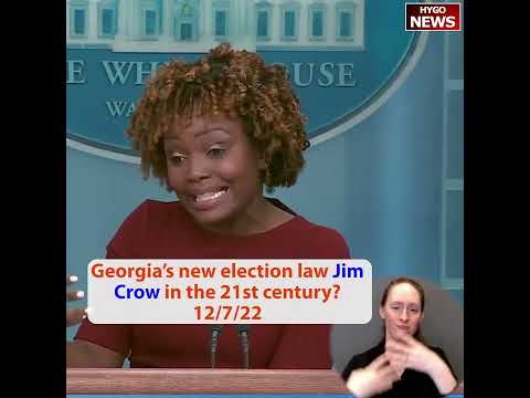 Part 2: Georgia's new election law Jim Crow in the 21st century?