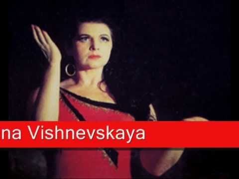 Galina Vishnevskaya: Verdi - Aida, 'Oh patria mia'