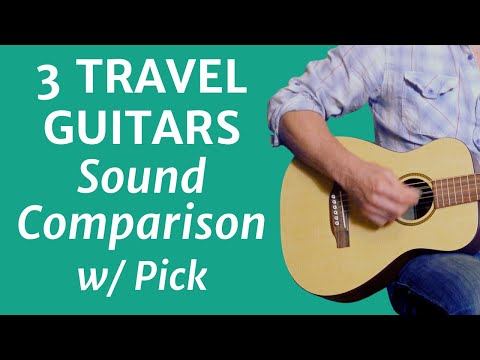 Travel Guitar Sound Comparison - w/pick - Little Martin vs Baby Taylor vs Cordoba Requinto
