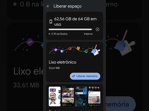 Como liberar MUITO espaço do seu celular! #performance #celular #celulares #ajustes