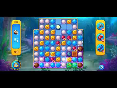 Fishdom level 11190 no boosters フィッシュダム ノーマル